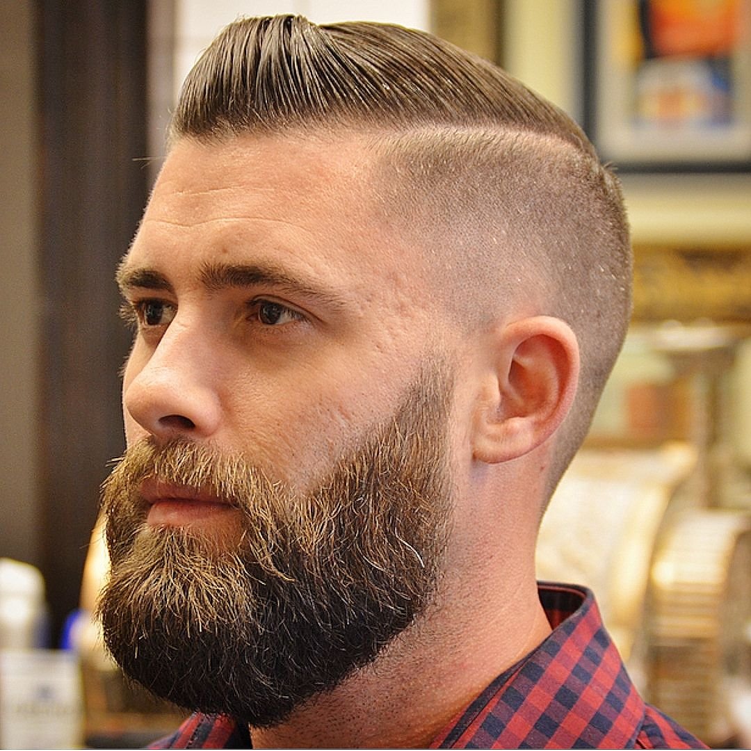 Fade With Design Haircut